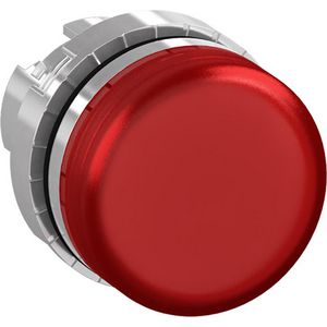 Signaallamp Plastic lens type Rood Metale modulaire serie