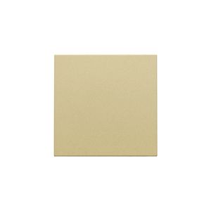 Afwerkingsset enkelv. elektr. schakelaar/knop gold