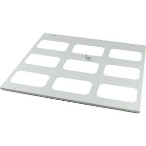 Dak- of bodemplaat voor F3A flensen IP55 BxD=850x800mm