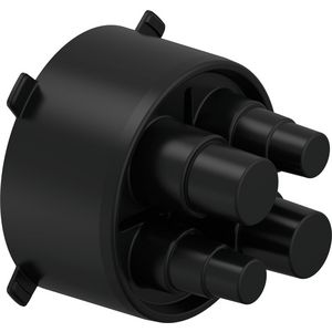 Eindkap Ecoflex rubberen Quattro 32-50+50-63/200
