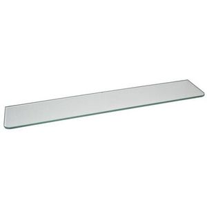 Glasplaat voor planchet, kristalglas helder, 600mm, (S1410)