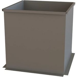Alfa Compact alu plakplaat hellend 400mm 260° geiso