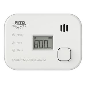 CO-melder 3V FITO 10 jaar incl. 2 st. vervangbare AA batt.