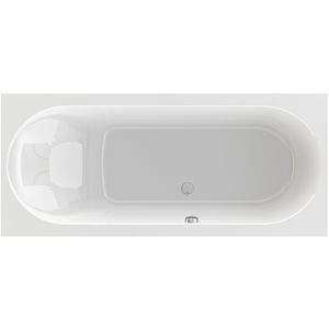 Ligbad duo Tesa 180x80cm wit excl. poten