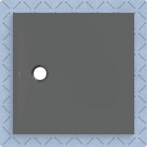 Douchevloer CleanFloor30 met afdichtingsvlies grafiet: 90x90cm