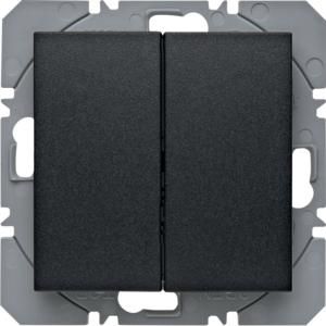 Vlakkewandzender KNX-RF 2-v batterij berker S.1/B.3/B.7 antraciet