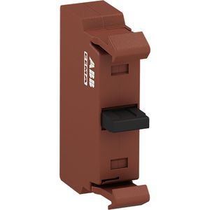 Hulpcontactblok contaktlichaam 1NC Faston