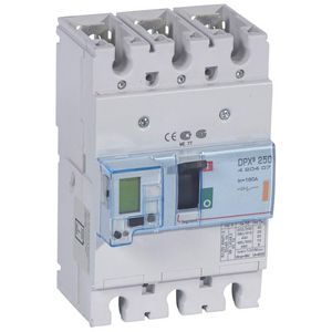 Vermogensschakelaar 250 ELE + PM 160A 3-polig 25kA DPX3