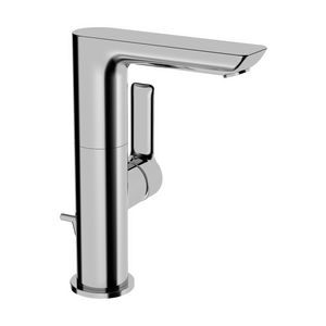 Ligna wastafelmengkraan chroom m. zijbediening