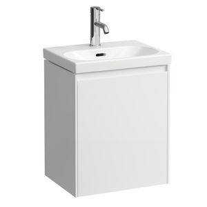 Wastafelonderbouwkast 45cm 1 deur Li-wastafel 815081 gla.wit