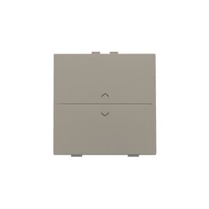 Enkelv. toets pijltjes "op"/"neer" RF schakelaar/knop bronze