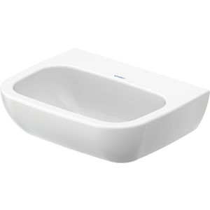 D-CODE #231155 Med Wastafel 550mm wit zonder kraangat