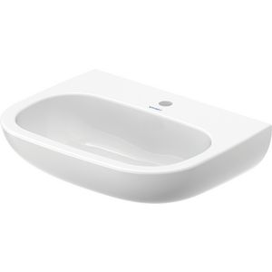 D-CODE #231160 Med wastafel 600mm wit met kraangat