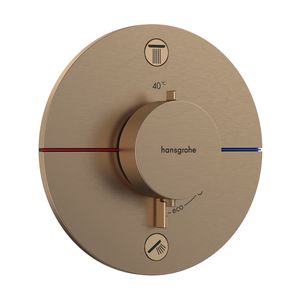 ShowerSelect Comfort S therm inbouw 2 functies brushed bronze