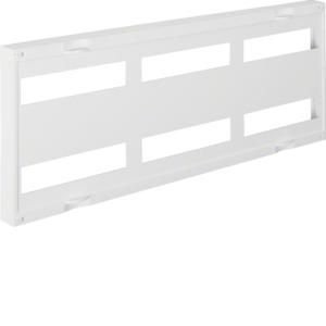 Afdekplaat met sleuf horizontaal 300x750mm DIN-rail 150 mm