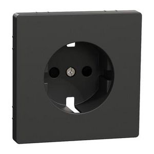 Centraalplaat voor contactdoos Antraciet SysD