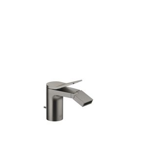 LISSÉ Bidet eengreepsmengkraan afvoer. Dark Platinum gebors.