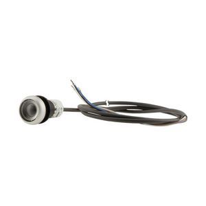 Drukknop RMQ Compact z.indicatiepl vlak terugv. 0no/1nc P62