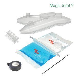 Gietmof MAGIC JOINT Y aftak max. 6mm² incl. MAGIC GEL