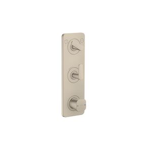 Afbouwdeel termostaat module 380/120 pl v 2 douchefuncties brushed nickel Citterio-C