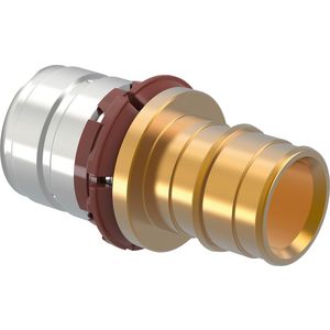 Sok verlopend persaansluiting S-PRESS x schuif Q&E 25mm