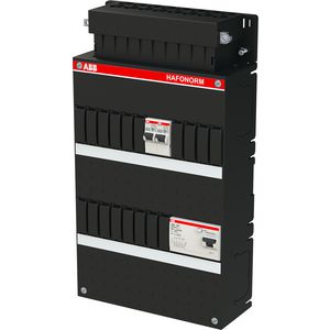 Installatiekast 2x achter 30mA 3-f Installatiekast