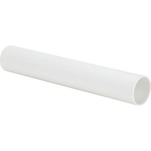 PP muurbuis 1.1/2"-40x200mm v. bekersifon wit