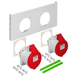 Contactdoos flens IP44 IK08 07238101