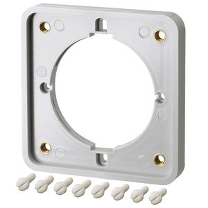 Flens Inbouwwandcontactdoos 75x75 mm wandgoot