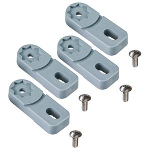 Set 4 st.Voetjes tbv buitenbevestiging
