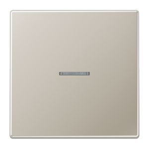Stuurafdekking LS 1voudig edelstaal HOME