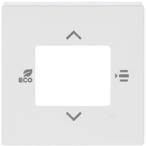 KNX Centraalplaat voor thermostaat s-studiowit (6109/03-84)