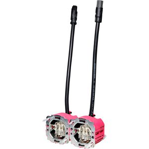 2-voudig voorzien van 2 x wcd WAGO RD Male zwart+Fem VVE= 15