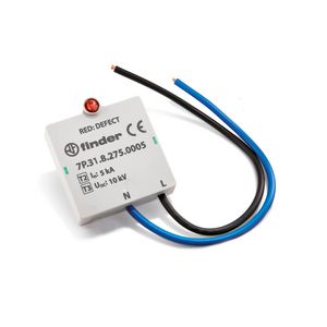Gecombineerde afleider energietechniek type3 1F 1VAR. xLED