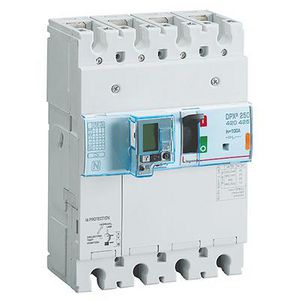 Vermogensschakelaar 250 ELE + RCD 100A 4P 25kA 420425 DPX3