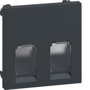 Centraalplaat 2V voor GMDM zwart