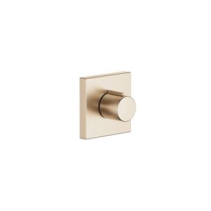 IMO Inbouwstopkraan linkssluitend 1/2" Light Gold gebors.