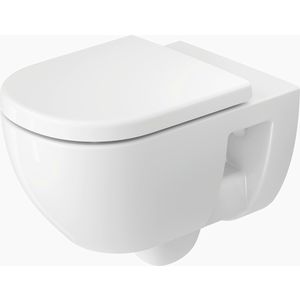 D-CODE #251409 wandcloset 570mm wit diepspoel rimless hoogglans (excl. zitting)