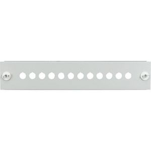 Frontplaat plaatstaal RMQ-titan grijs H=100 B=400