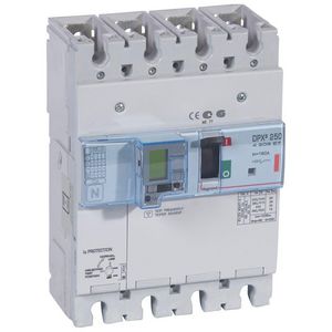 Vermogensschakelaar 250-e + Aardleksch. 4P 160A 36kA DPX3