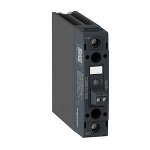 Solid state relay-DIN rail 1phase 48-600Vac output 4-32Vdc