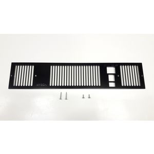 Grille/rooster zwart tbv Kickspace 500 Duo/ 500E Eco