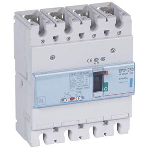 Vermogensschakelaar 250 Thermomagn. 250A 4-polig 70kA DPX3