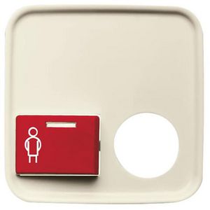 Centraalplaat voor Ackermann nr 73022B/23B SI creme