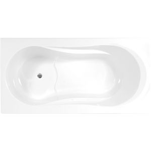 Ligbad met douchegedeelte Rosalina 180x90cm wit z.poten