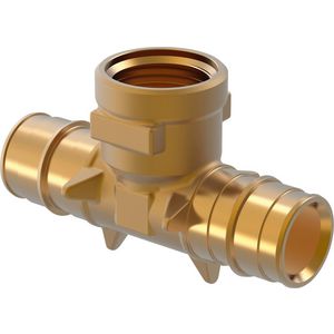 T-koppeling verlopend schuif Q&E PL 25x3/4"bn.x25mm