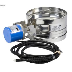 Gemotoriseerde rookgasklep 250mm