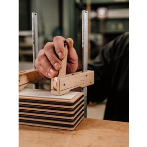 AXOR MyEdition plaat 150 117x82mm walnoot zwart walnoot/zwart