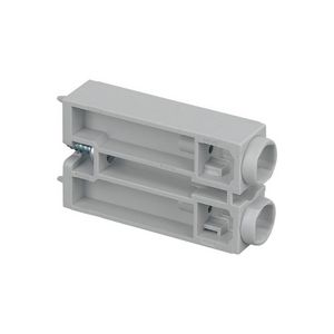 Frontplaathouder dubbel standaard uitvoering VVE=20