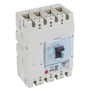 Vermogensschakelaar 630 elektr S2 4P 500A 50kA 400V DPX3